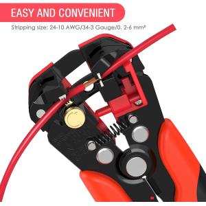 Rustproof Industrial Wire Stripping And Crimping Tool Anti Abrasion