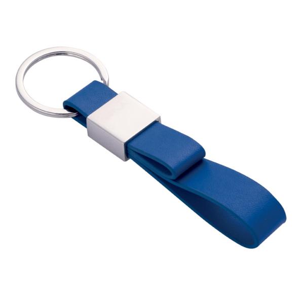 Customizable Durable Top Grain Leather Key Chains Available Colors / Designs Ideal Key Holders