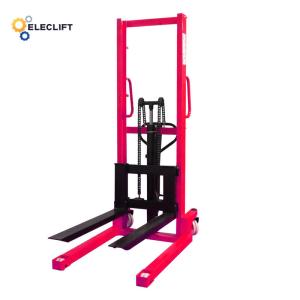 Steel Hand Manual Pallet Stacker With 1000-3000kg Capacity