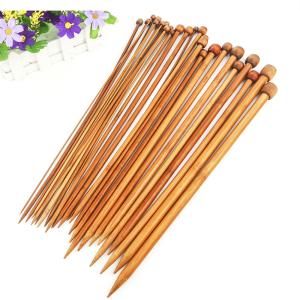 12pcs Bamboo Circular Knitting Needles Bamboo Crochet Hooks Set