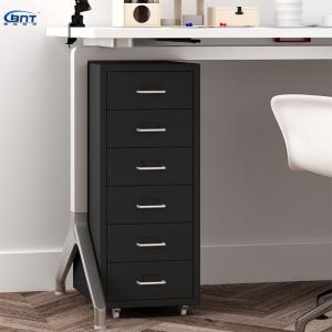 Steel Vertical File Cabinet 6 Drawer Steel Document Storage Under The Desk