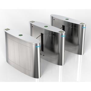 Flap Barrier Optical Swing Turnstile , Pedestrian Access Control Turnstiles