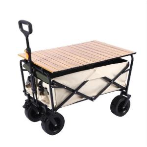 Iron Collapsible Foldable Garden Trolley High Strength For Transport Tools