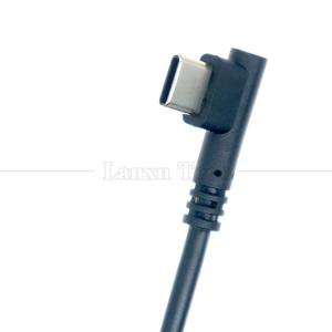 High Quality 90 Degree Right Angle USB to Type C Data Charger Cable for Phone