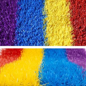 Rainbow lawn turf artificial grass synthetic multifunction artificial grass