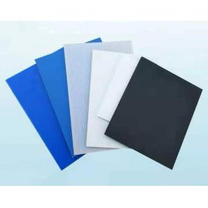 Black White PP Corruagted Board UV Resistant 2mm 3mm Hollow Core Plastic Sheets