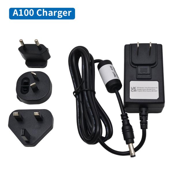 Compatible with Leica laser levelling instruments: Battery A600, Charger A100, Rugby 610/620/640