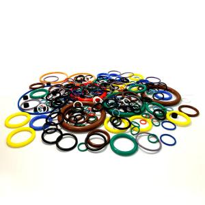 Customized Silicone O Ring Black Small Buna NBR Seal FKM Rohs Reach Compliant