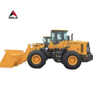 SDLG LG953 Heavy Duty 4wd Used Wheel Loaders High Efficiency