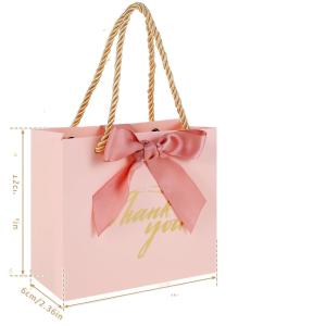China Rigid Boxes Custom Logo Clothing Packaging Deluxe Paper Bags with Handles on sale