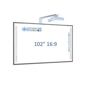 Wholesale 102 Inch Interactive Whiteboard 6:9 Aspect Ratio colors optional from china suppliers