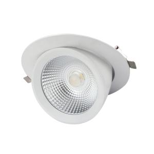 20W 30W 40W 50W 4" Gimbal LED Recessed Dimmable LED Scoop Downlight