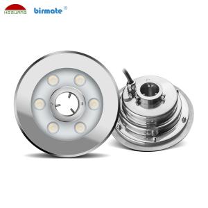 Waterproof SS316L IP68 500LM 6W Underwater LED Pool Light