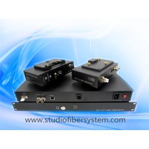 Datavideo MCU-100J and ITC-100 over fiber for JVC EFP/ENG camera fiber system