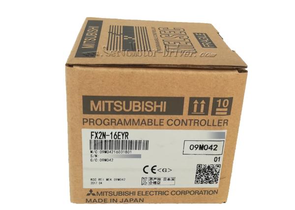 Reliable PLC Programmable Logic Controller FX2N 16EYR 16 Points Relay Output