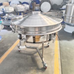 High Frequency Screen with Adjustable Vibration Parameters for Accurate