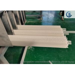Rustproof Plastic Corner Bead 1mm Thickness For Drywall Construction