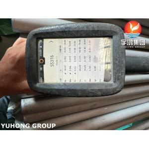 ASME SA213 TP316 (UNS S31600) Stainless Seamless Tube for Heat Exchanger and