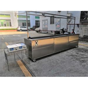 40khz Ultrasonic Blind Cleaning Machine Stainless Steel 304 With Rinsing Tank /