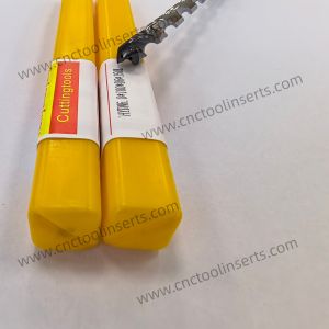 2 Flutes Dark Gray Internal Coolant Solid Carbide Deep Hole Drills Model HYDN8