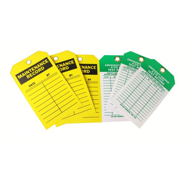Custom Design Plastic Safety Tag for Efficiently Track And Manage Assets