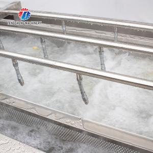 240KG Bubble type fruit and vegetable washing machine Eddy current washing