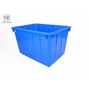 Growing Tote Plastic Bin Boxes , W160 Garden Rectangular Plastic Storage