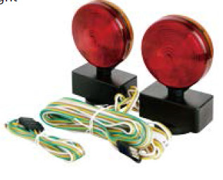 DOT Approval 12V Magnetic LED Trailer Tail Lights Round