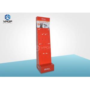 Customized Size Cardboard Sidekick Displays , Paper Material Display Hooks For