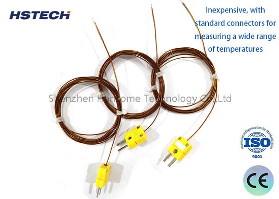 PtRh30-Ptrh6 WRR B Thermocouple With Connector TD Plugs SR Type Ceramic Plastic