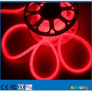 360 degree 120LED/M 16mm round led neon flex lights 24V IP67 red color