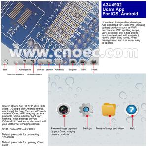 WIFI 12X-65X Handheld Digital Microscope For iPhone / iPad / PC / Android A34