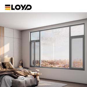 Wholesale Triple-Glazed Aluminum Casement Window for Maximum Insulation from china suppliers