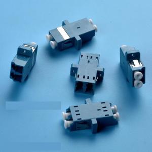 SM MM Fiber Optic Adapter LC Duplex Adapter With Flange