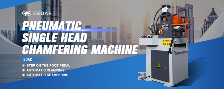 Chamfering Deburring Pipe for Metal Double Head Automatic Chamfer Set Electric Desktop to Steel Rod Machine