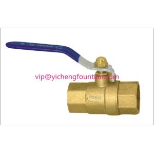 Wholesale 1/2" - 4" Brass Water Fountain Equipment Ball Valve Adjust The Spray Water Fountain Nozzles With Handle from china suppliers