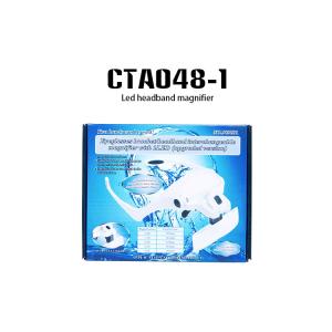 2 LED Lights Tattoo Accessories Headband Eye Magnification Goggles