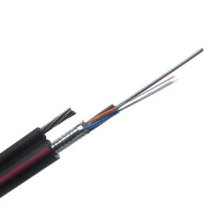 GYTC8S GYTC8A 8 12 24 96 Core Aerial Fiber Optic Cable Self Supporting Figure 8