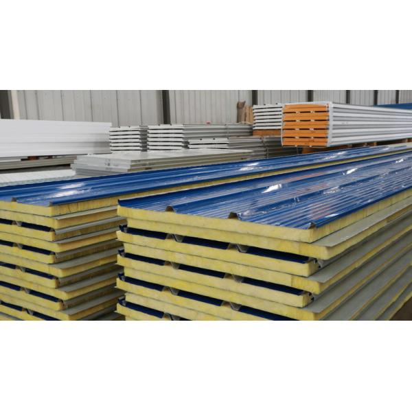 Heat Insulated Glass Wool Sandwich Panel