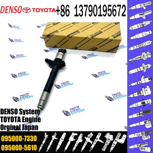 Diesel Common Rail Injector Nozzle 095000-7330 23670-09230 For TOY0TA RAV4 2.0 D Engine