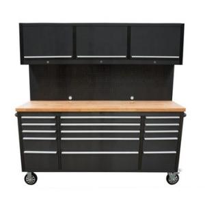 Customized Support and Aluminum Handles 72" Tool Chest on Wheels for Garage
