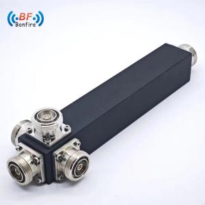 Grey 2 Way Splitter 2400-6000MHz DIN-F Black Customized Package Gross Weight 0