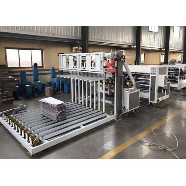 High Precision Flexo Printer Slotter Die Cutter , Print And Cut Machine