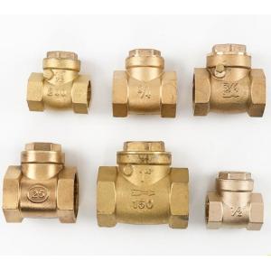 Water System 25 Bar Forging Brass Swing Check Valve