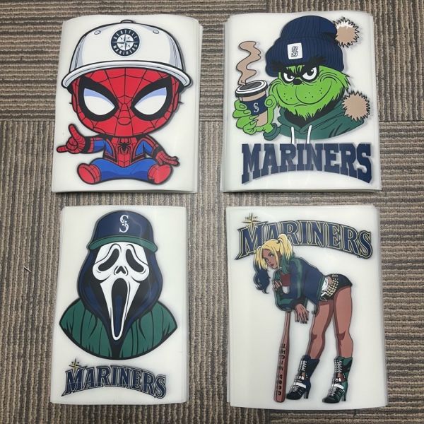 Machine Washable High Stretch Customizable Designs DTF Transfer Heat Transfer Sticker for Apparel