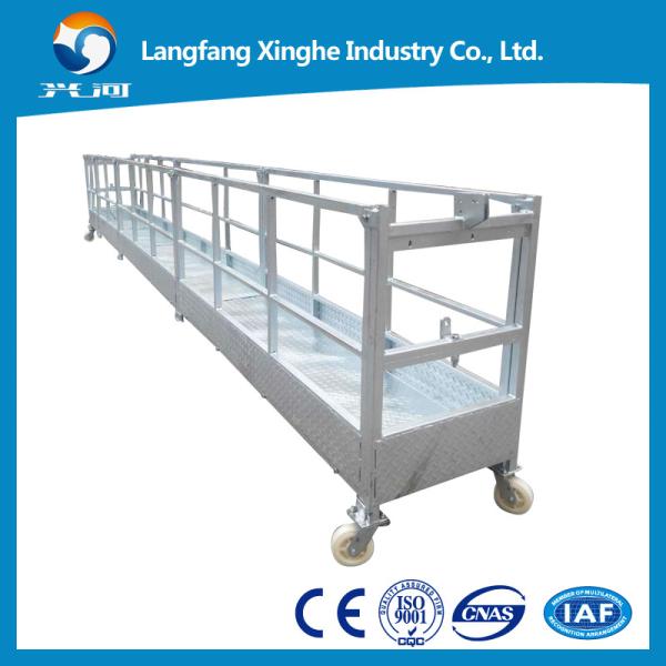 Quality ZLP800 suspended scaffolding system/window cleaning cradle/wall plastering machine for sale