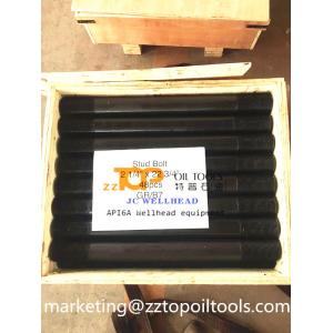 SS316 Ring Joint Gasket Bolt Studs For Wellhead Equipment