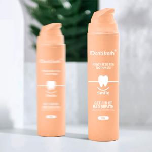 Non Irritating Pump Bottle Toothpaste