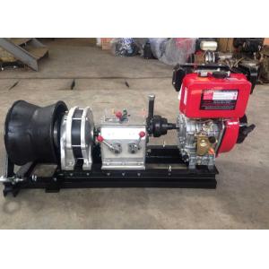 5 Ton Diesel Engine Powered Winch Wire Rope Winch For Fast Speed