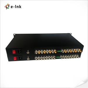 4 Channel Bidirectional 3G SDI Video Over Fiber Converter Video Broadcasting